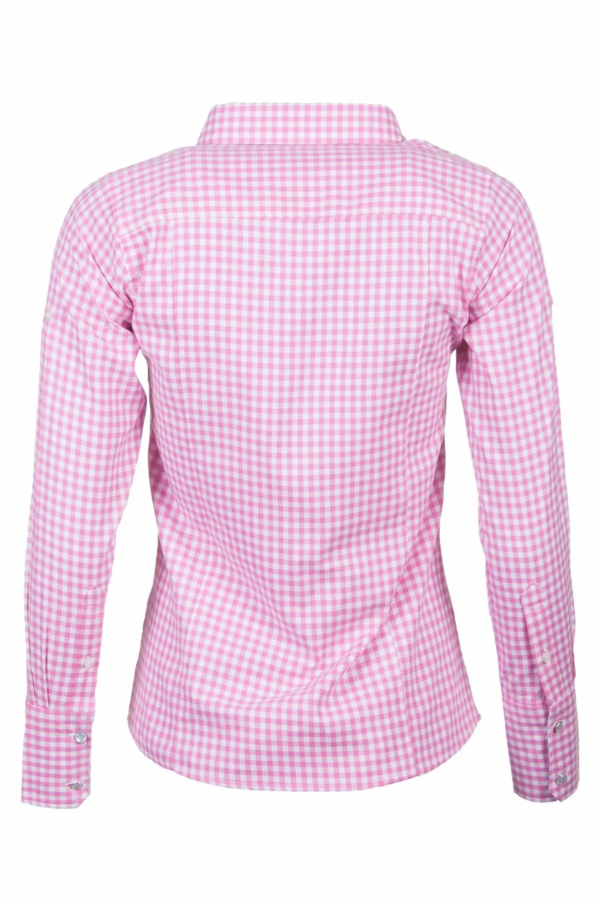 Ladies Hannah Country Check Shirt - Ruby