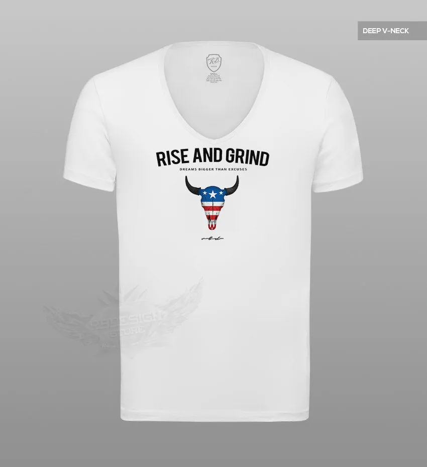 Men's T-shirt Rise And Grind  MD932