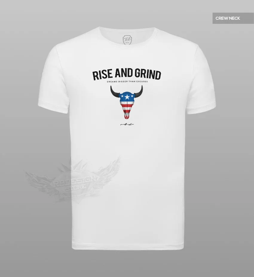 Men's T-shirt Rise And Grind  MD932