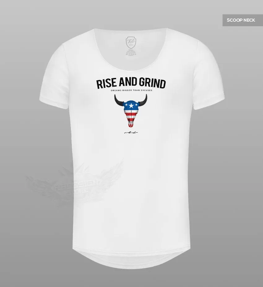 Men's T-shirt Rise And Grind  MD932