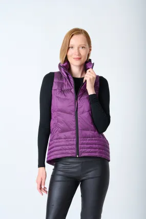 Metallic Quilted Vest