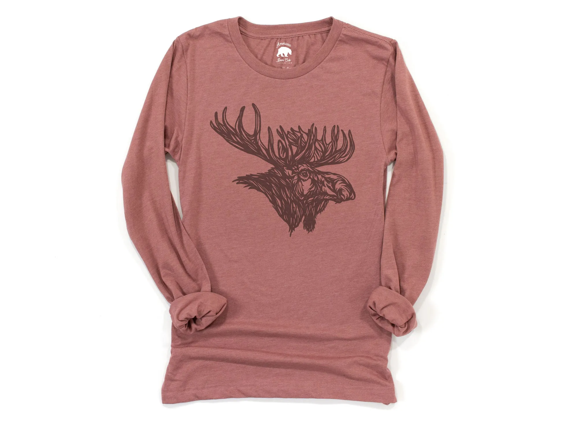 Moose Head Long Sleeve Shirts