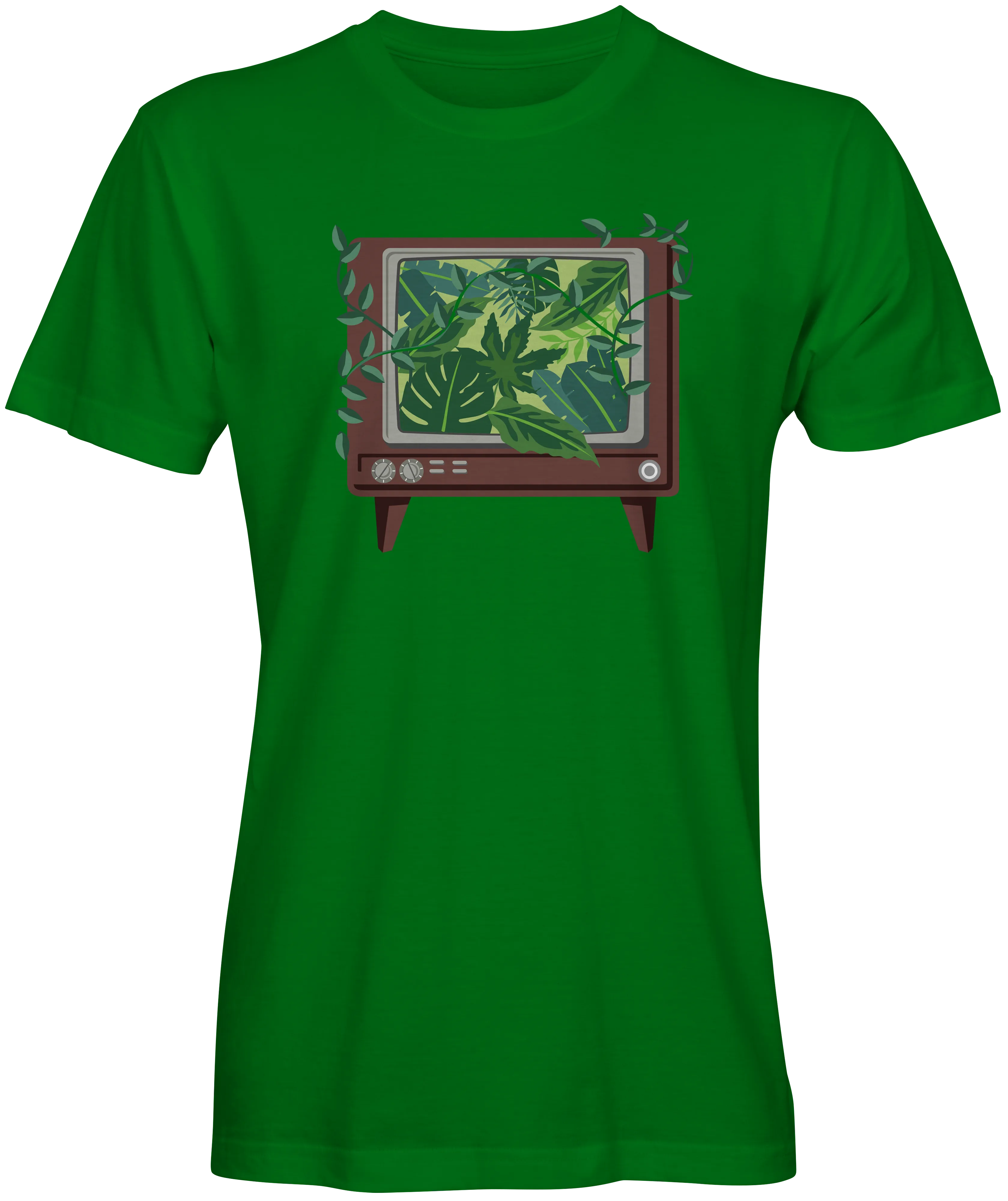 Nature Lovers Tree TV Graphic T-shirts