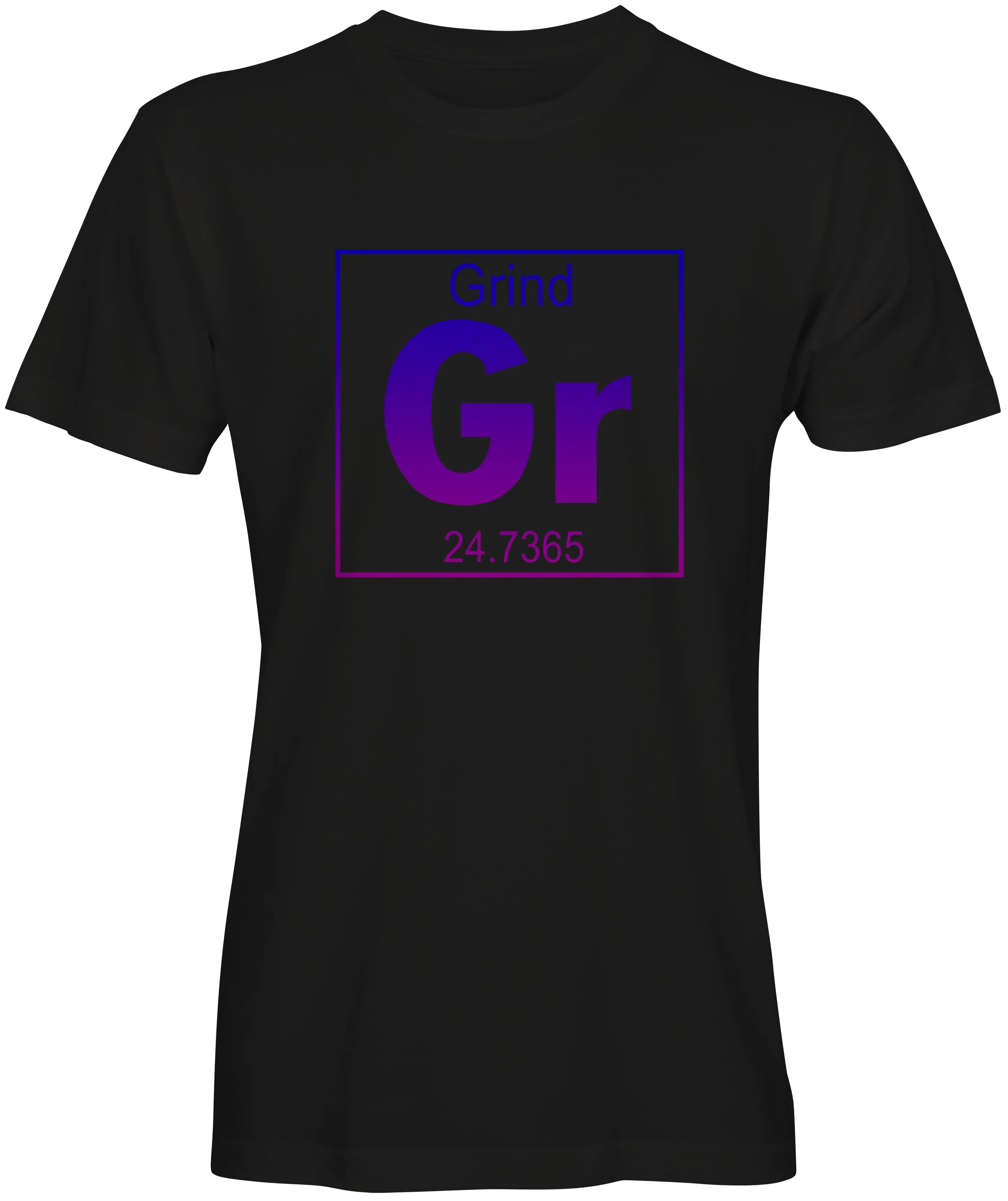 Periodic Table Symbol GR for Grind T-shirts