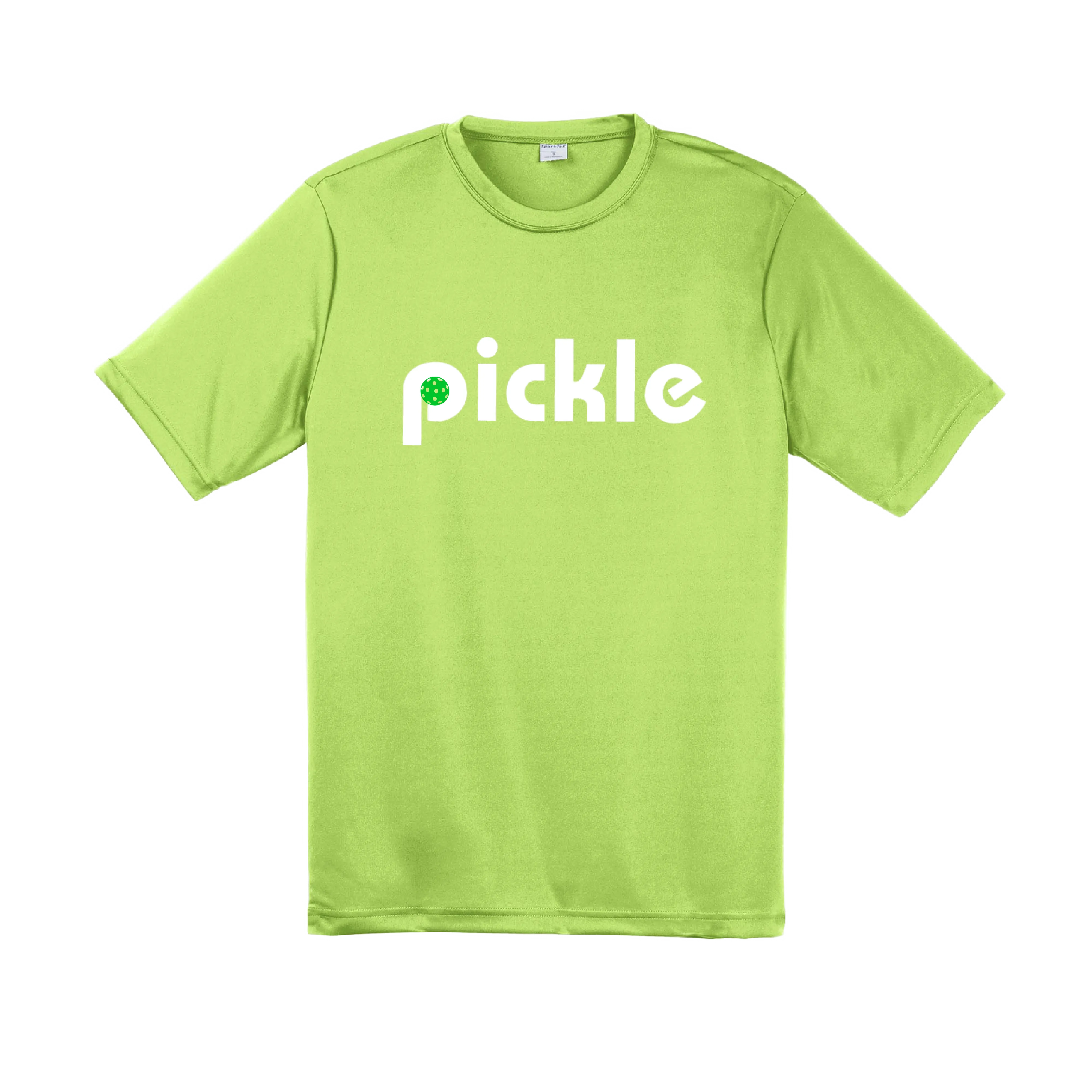 Pickle (Customizable) | Men’s Short Sleeve Pickleball Shirts | 100% Polyester