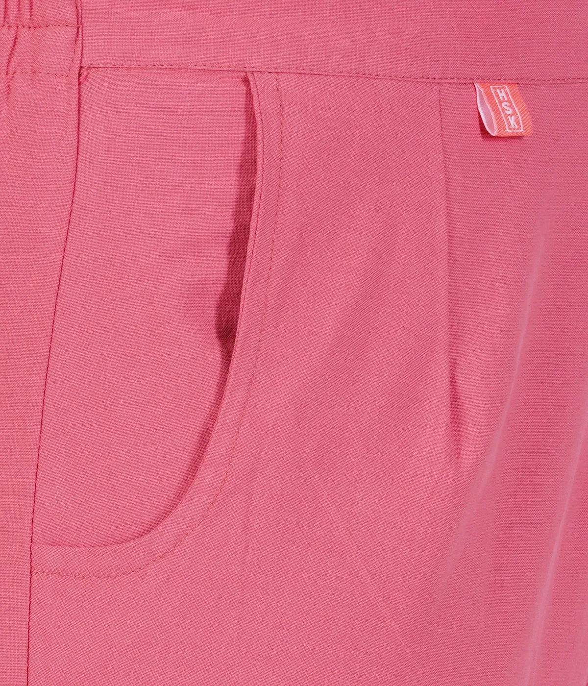 PINK COTTON PANTS