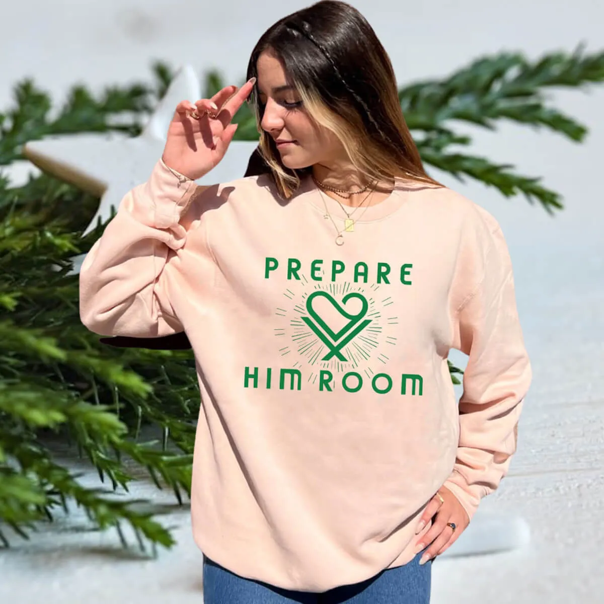 Prepare Him Room Crewneck Unisex Sweatshirt