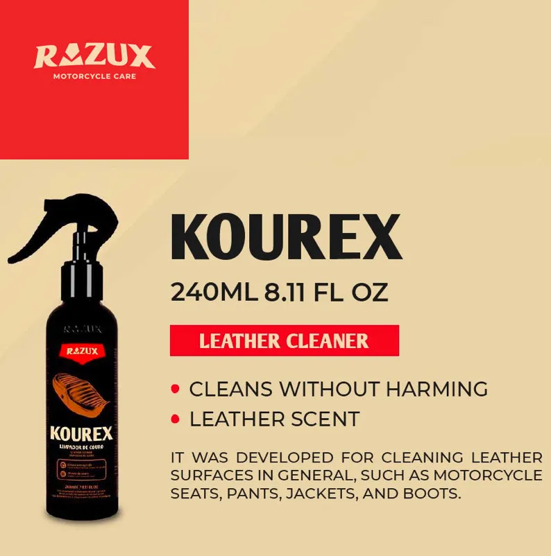 Razux Kourex 240ml (Leather cleaner)