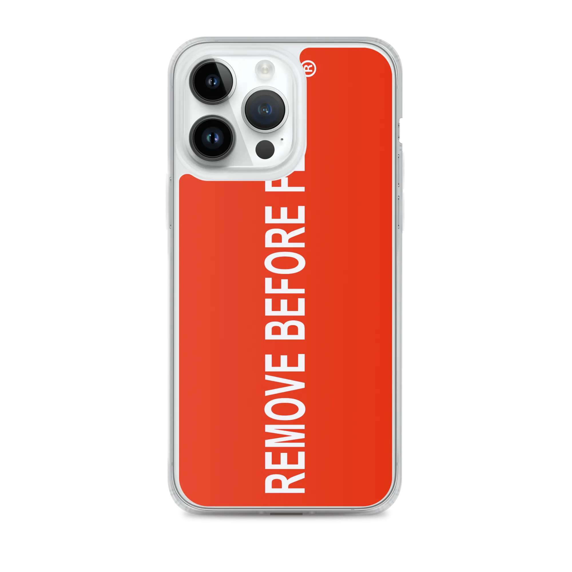 Remove Before Flight iPhone Case