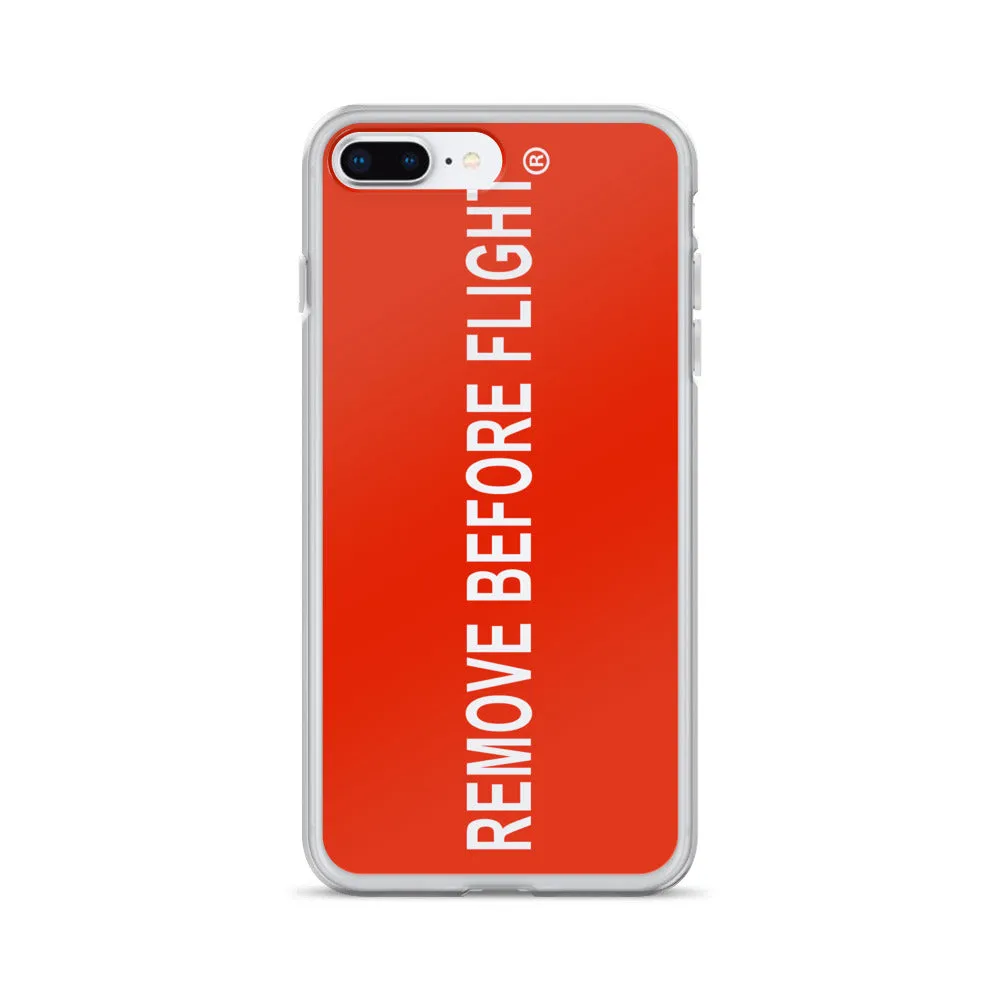 Remove Before Flight iPhone Case