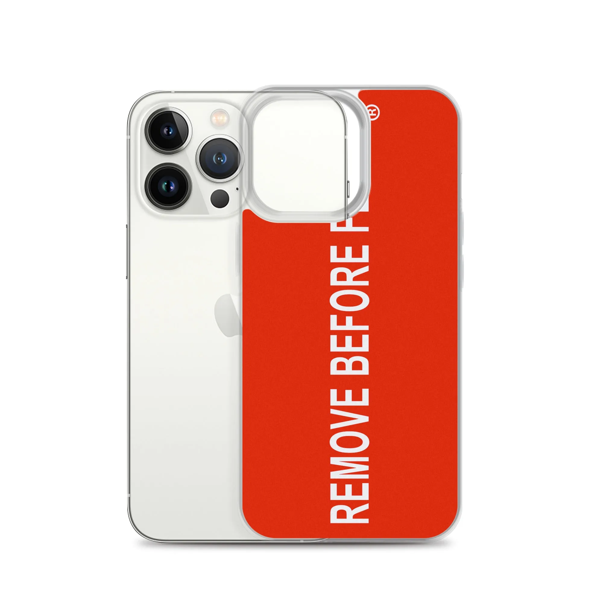 Remove Before Flight iPhone Case