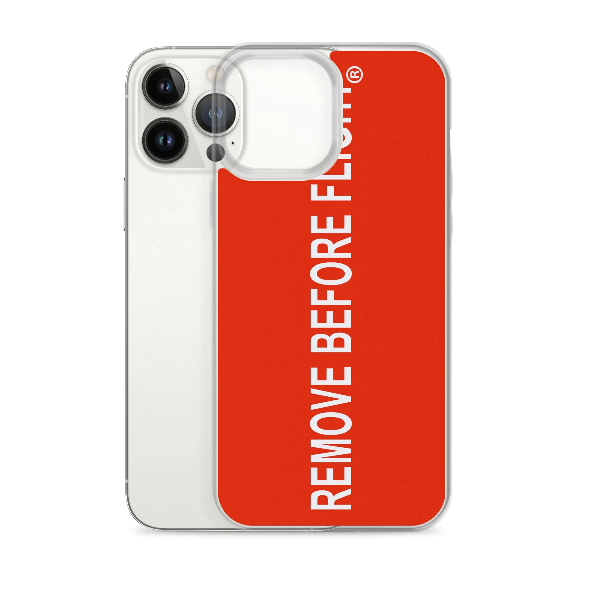 Remove Before Flight iPhone Case