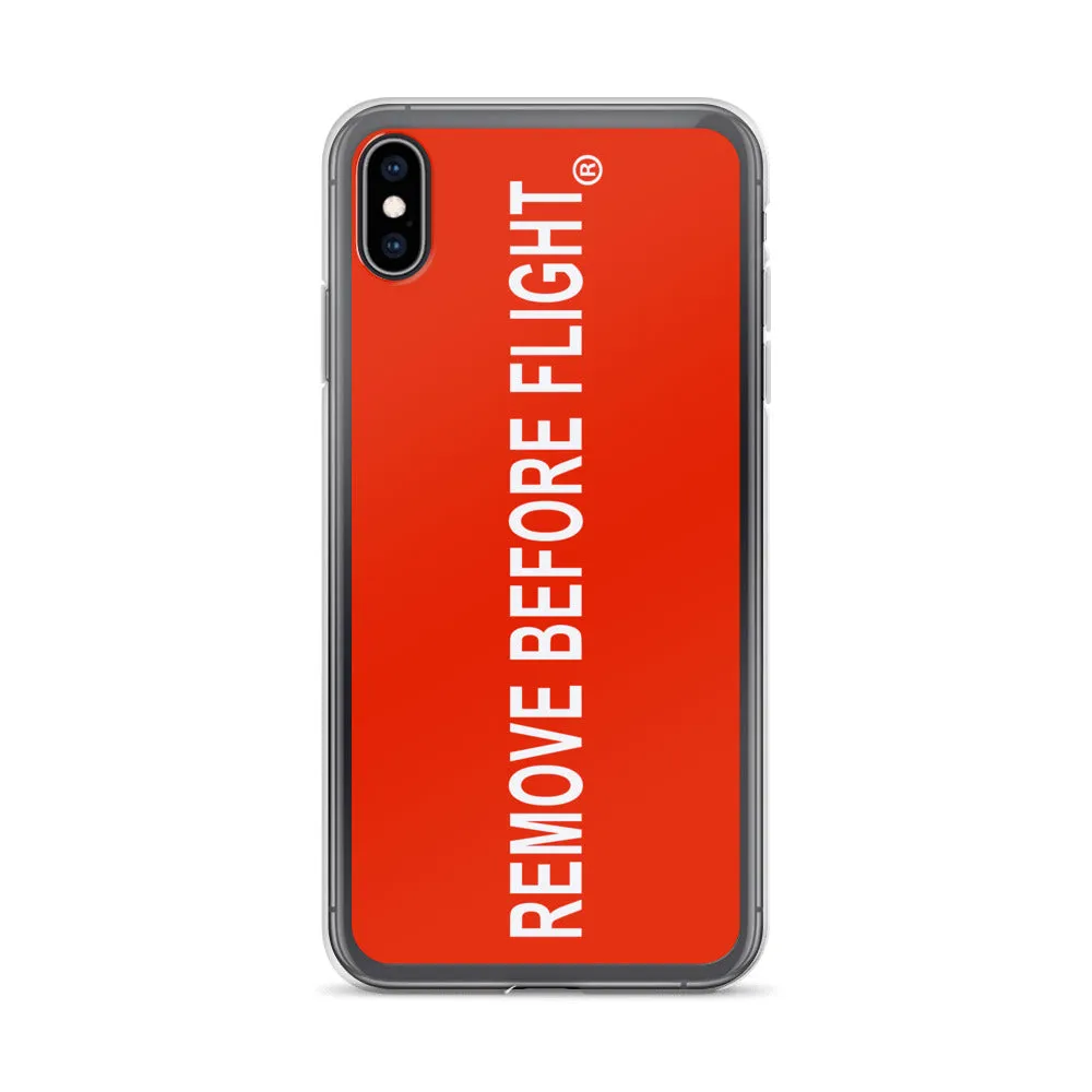 Remove Before Flight iPhone Case