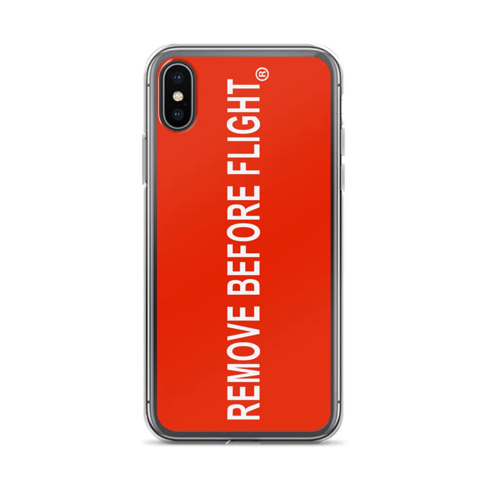 Remove Before Flight iPhone Case