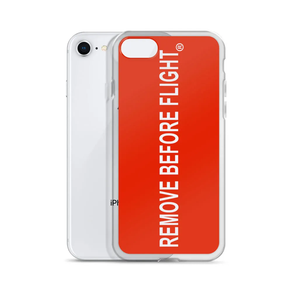 Remove Before Flight iPhone Case