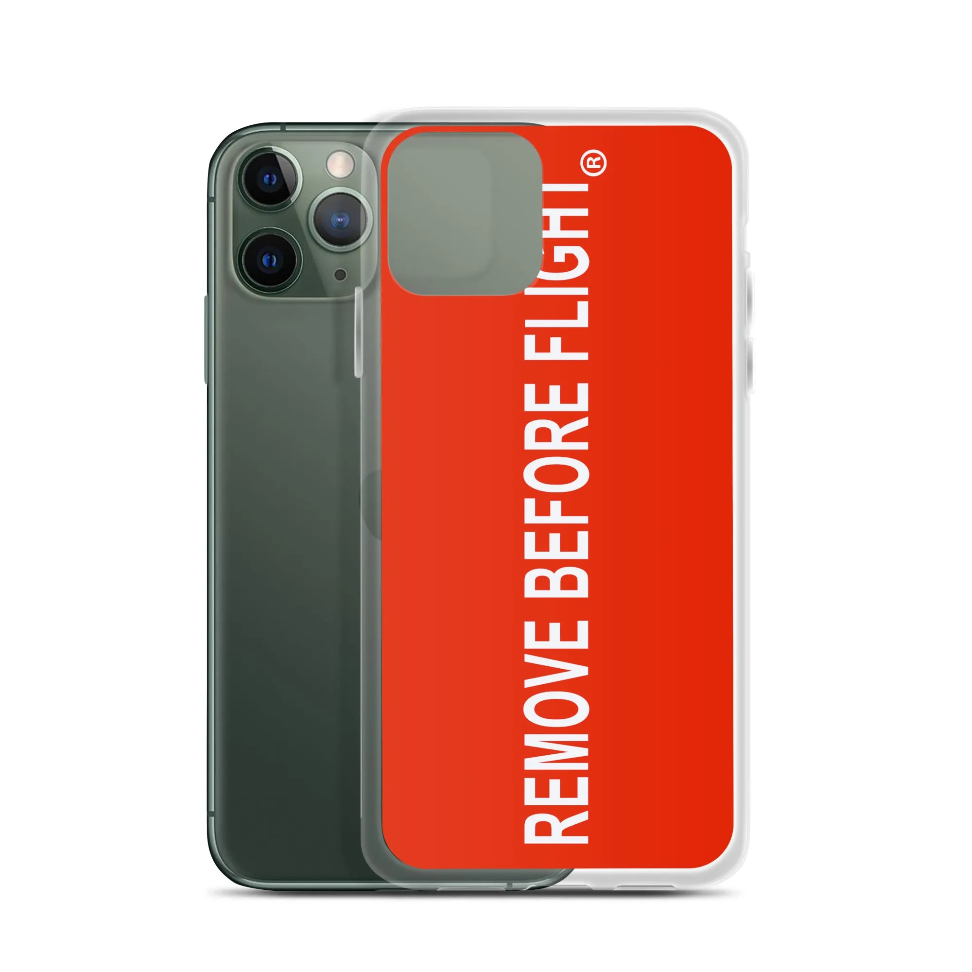 Remove Before Flight iPhone Case