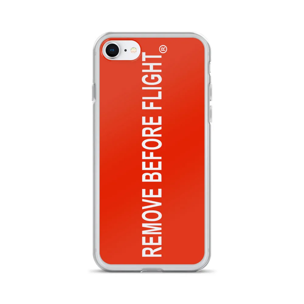 Remove Before Flight iPhone Case