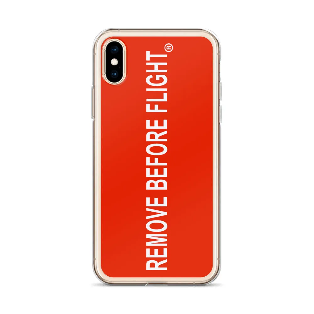 Remove Before Flight iPhone Case