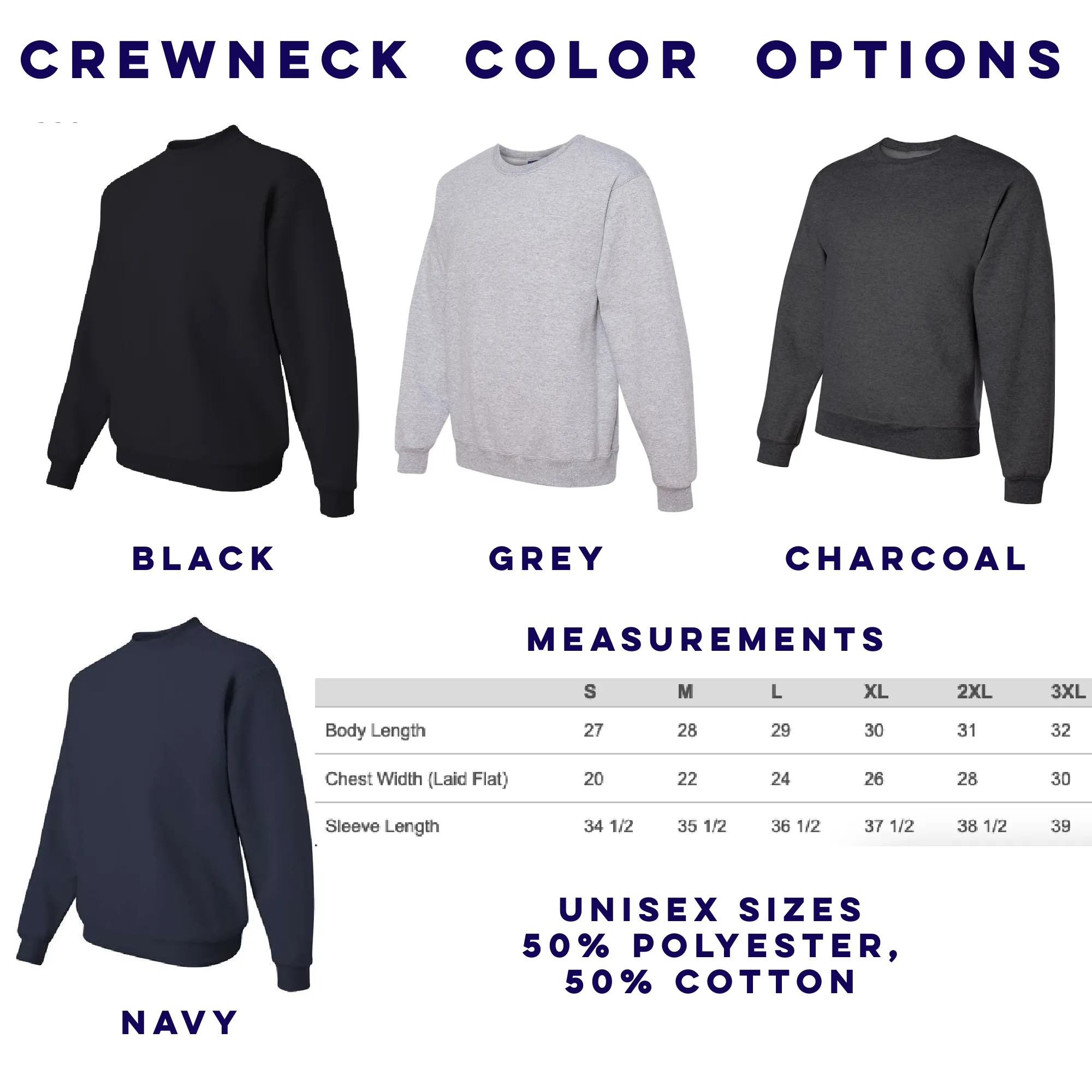 Round Stethoscope Crewneck Sweatshirts