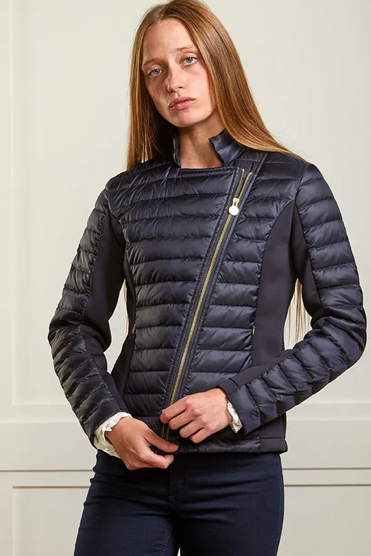 Roxie Puffer Biker Jacket - 60% OFF