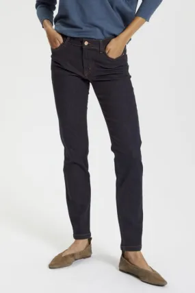 Saint Tropez Slim Leg Jeans Dark Blue