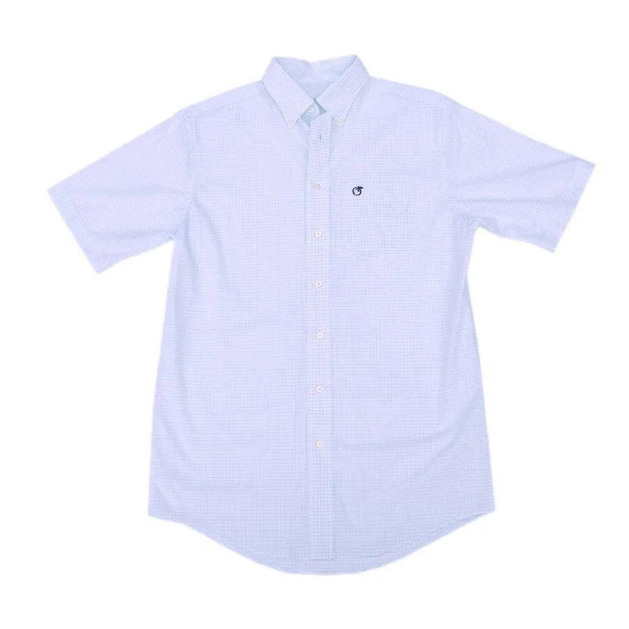 Short Sleeve Sapelo Button Down