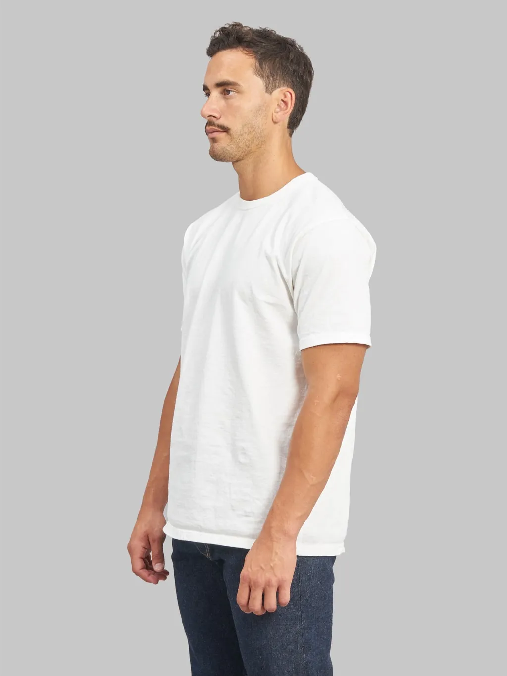 The Strike Gold Loopwheeled T-Shirt White