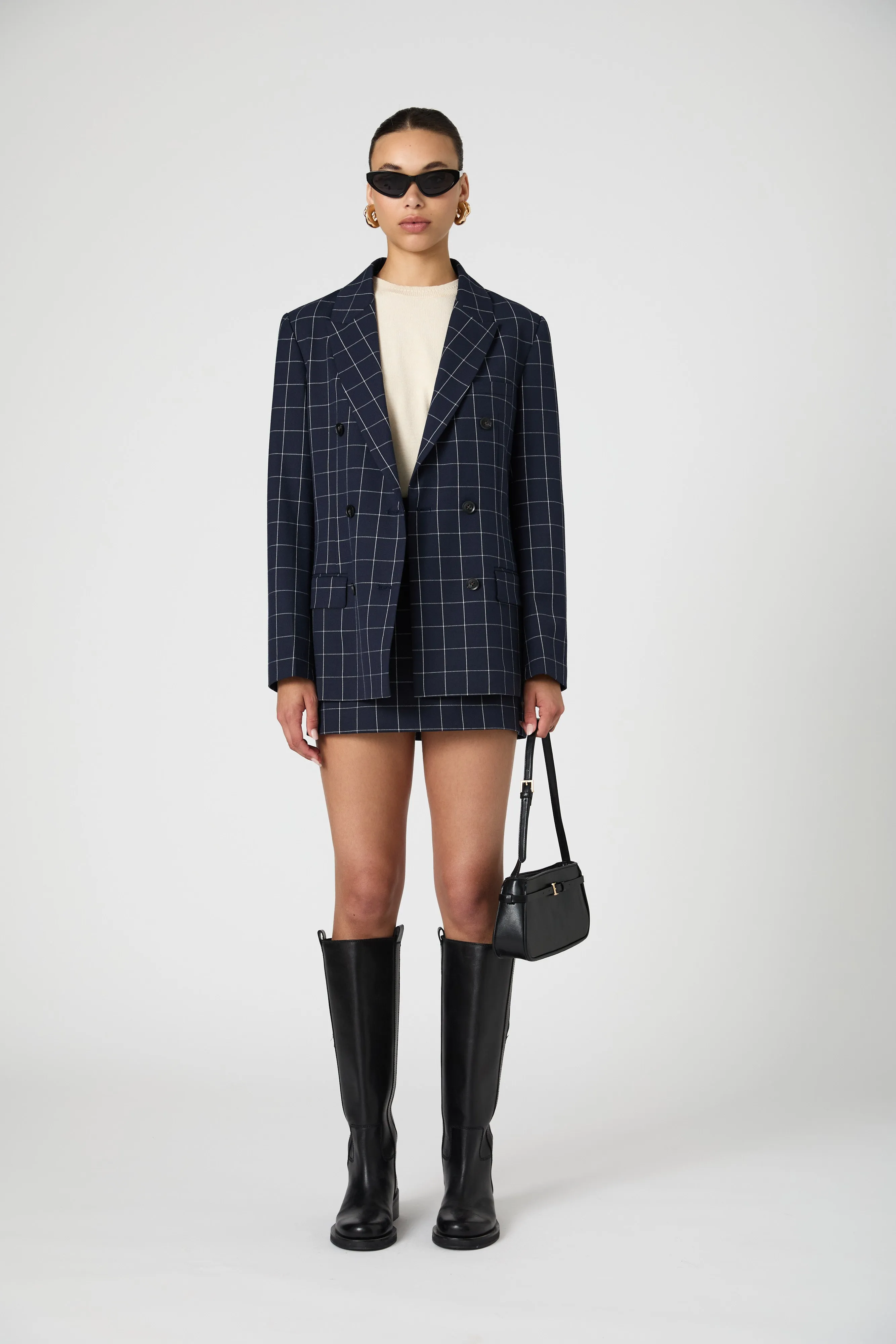 Window Pane Check Jacket