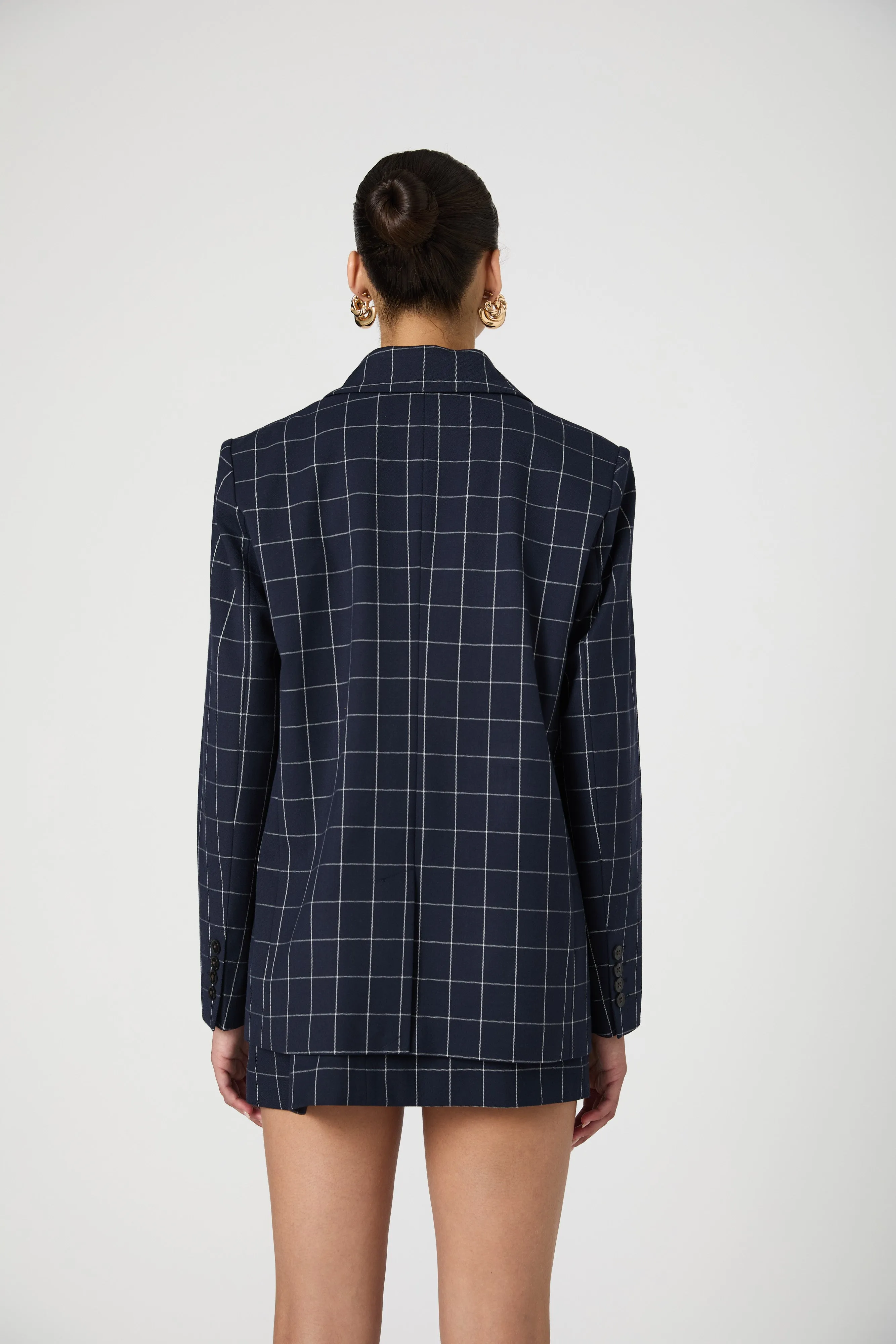 Window Pane Check Jacket